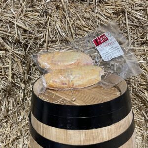 Chicken thighs stuffed with sweet ham and Lleonart cheese